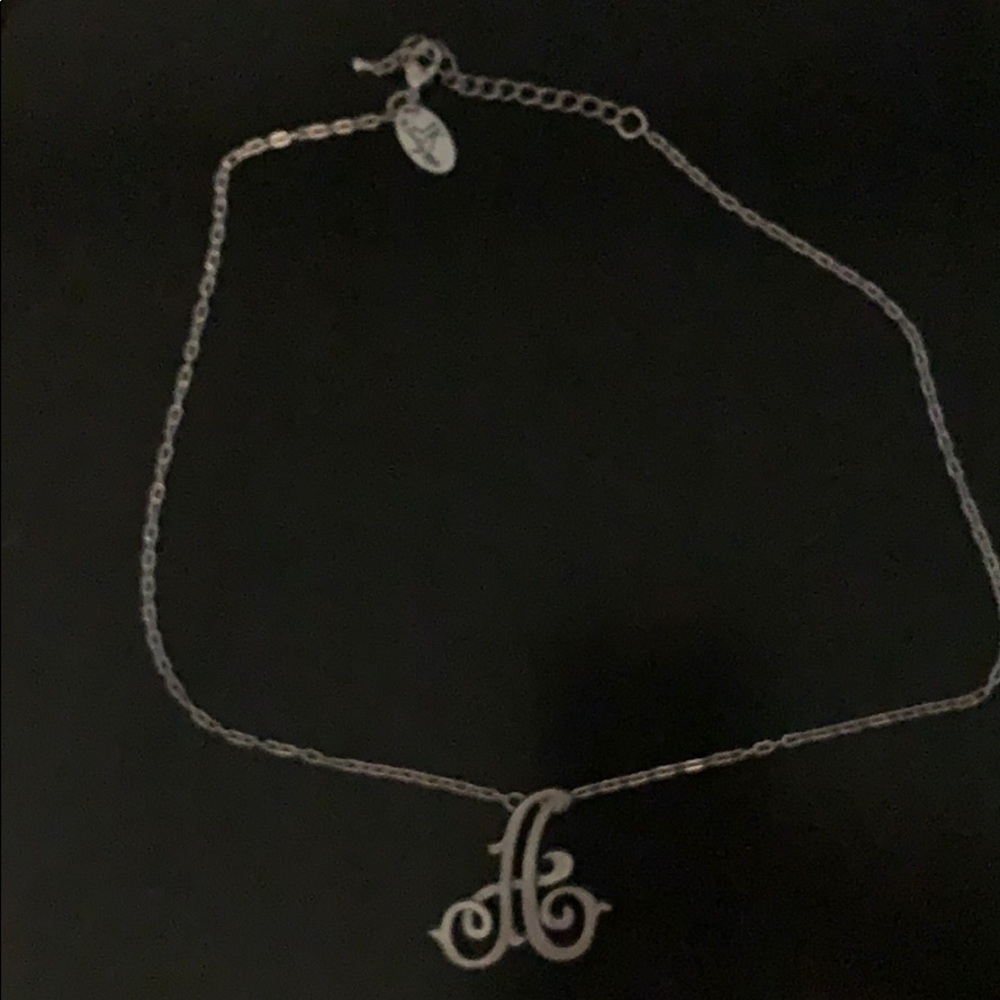 JK by thirty-one initial necklace “A”